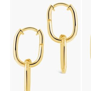 Sterling Forever Talani Link Drop Earrings